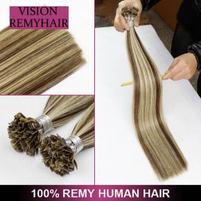 Hot Fusion Cuticle Flat Tip Keratin Hair Extension Vendors