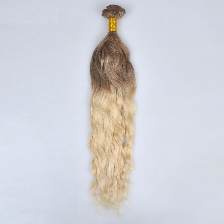 Real Remy Indian Human Hair Weave Bundle Ombre