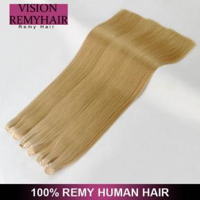 Straight Blonde Hair Weft Single Color 613 - 副本
