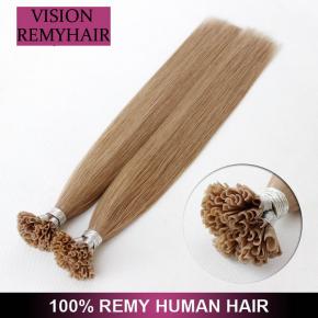     Russian Hair Full Cuticle Nail Tip u Tip Human Hair