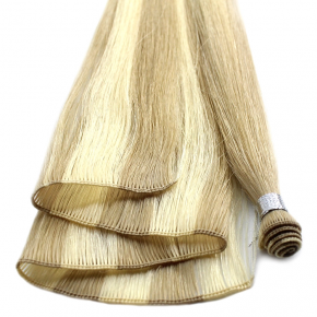  High Quality Virgin Hand Tied Weft Hair Extension