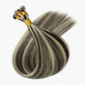 European blonde Hand Tied human hair weave