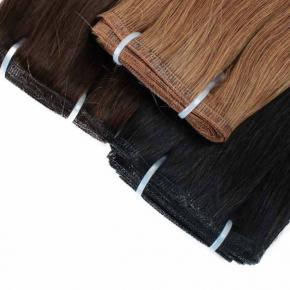  Double Drawn  Flat Hair Weft 