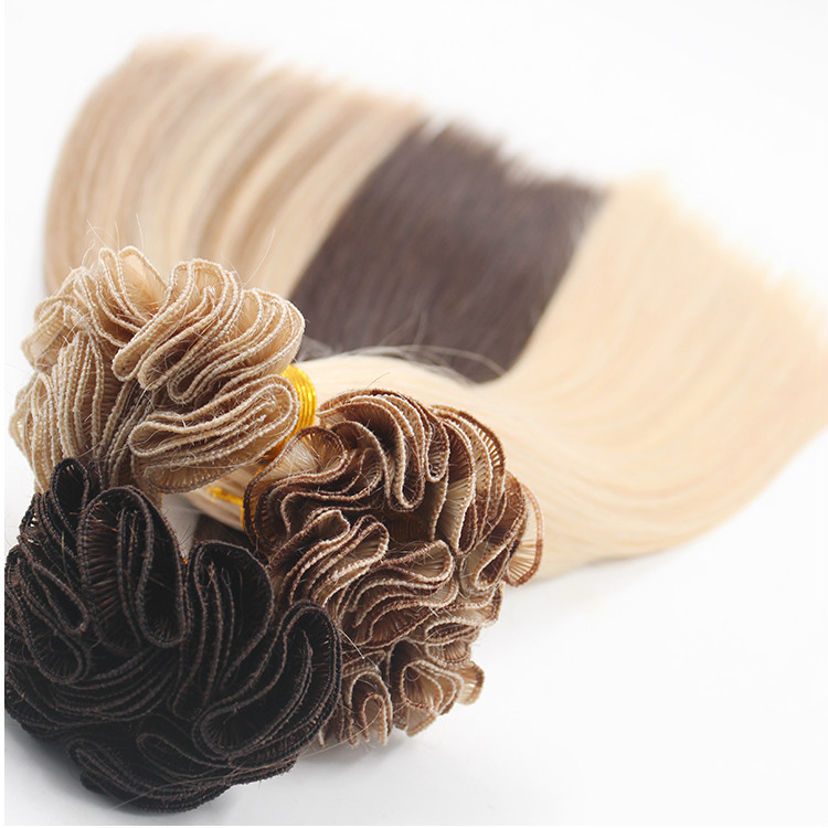 Cuticle Hair Hand-tied wefts