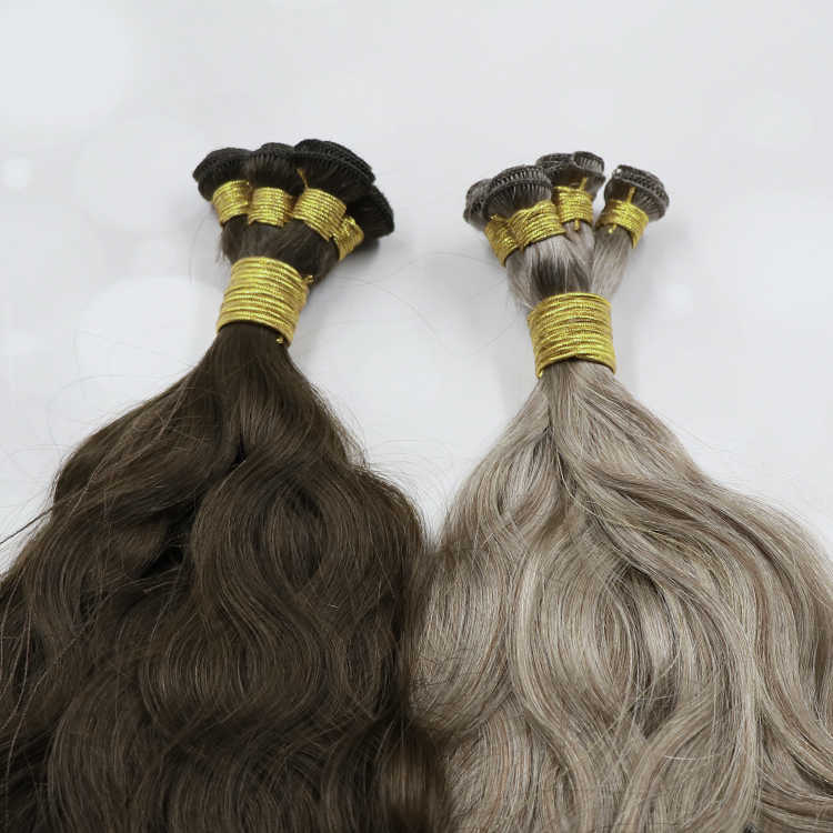  100% Hand Tied Weft Hair Extensions 